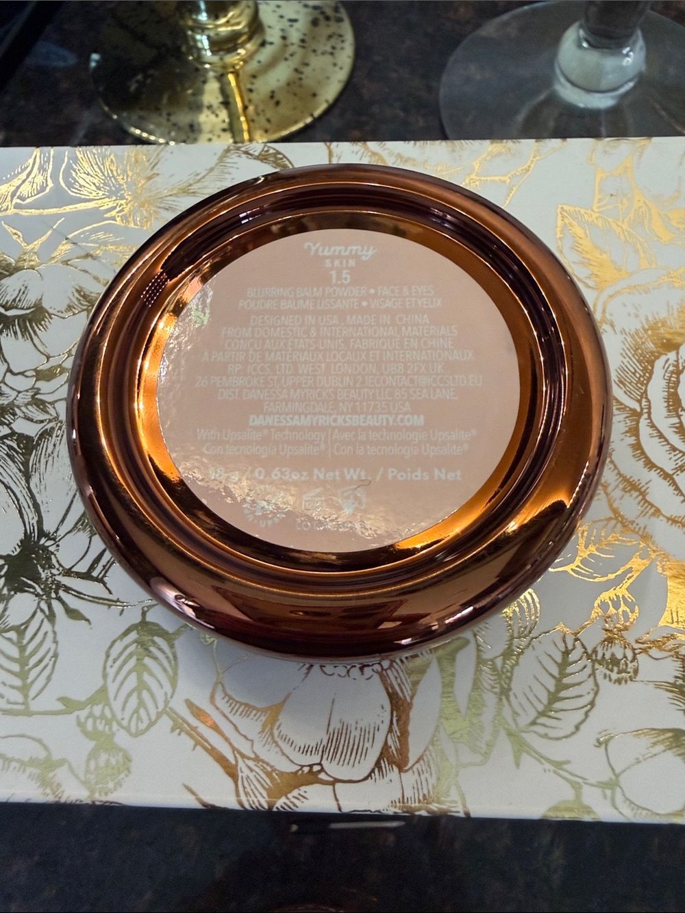 NEW Danessa Myricks Beauty Yummy Skin Blurring Balm Powder for Face 1.5 - Picture 3 of 5